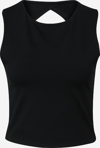 Mavi Top in Black: front