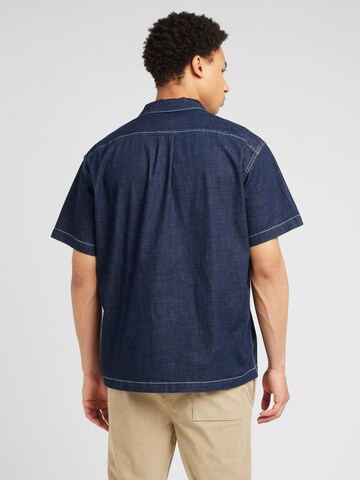 WRANGLER Regular fit Overhemd 'CASEY_JONES' in Blauw