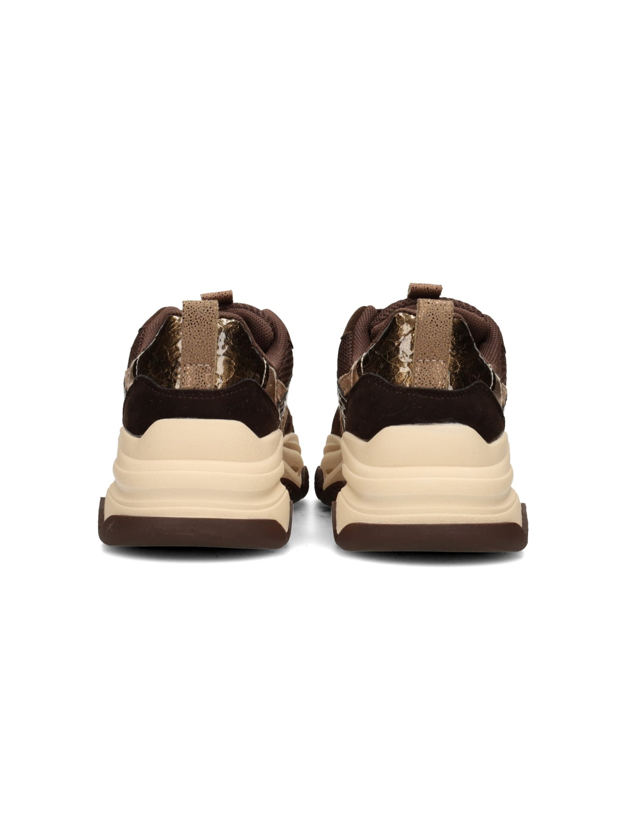 Baskets 'Gigi' POSH by Poelman en marron