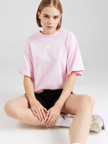 ADIDAS SPORTSWEARTehnička sportska majica 'Future Icons' - roza boja: prednji dio