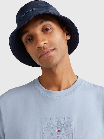 TOMMY HILFIGER Hat 'Explorer' in Blue: front