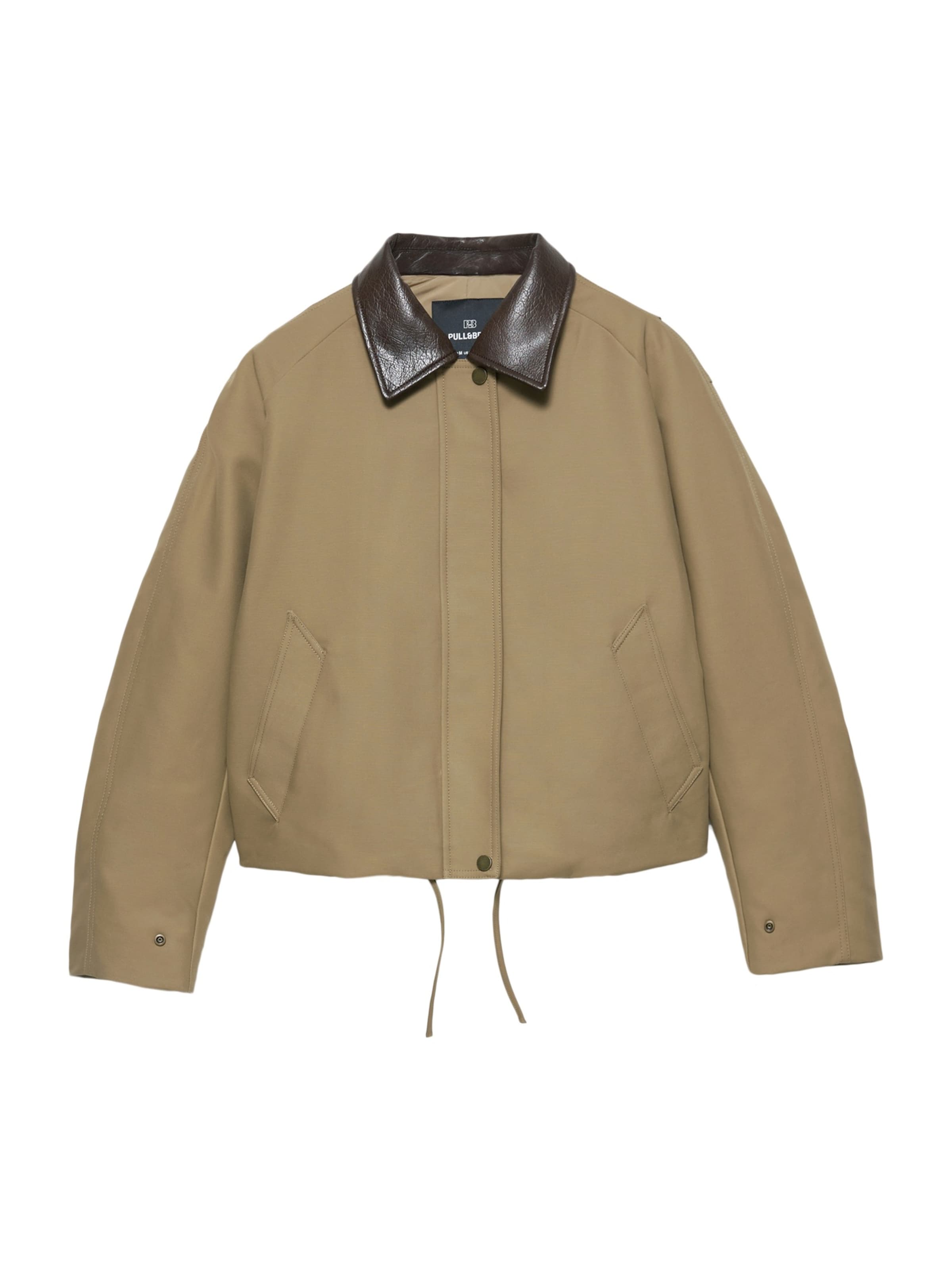 Giacca di mezza stagione di Pull&Bear in marrone: frontale