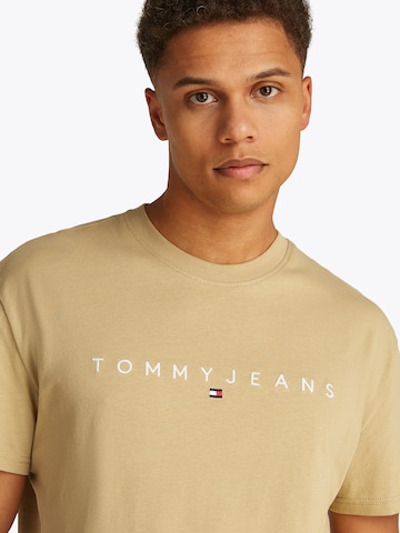 Tommy Jeans T-shirt i beige