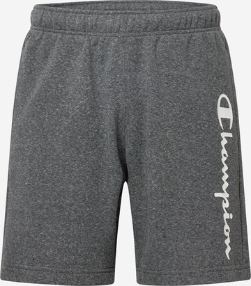 Champion Authentic Athletic Apparel Trousers in Grey: front
