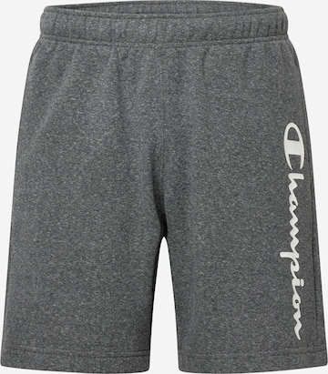 Champion Authentic Athletic Apparel Обычный Штаны в Серый: спереди