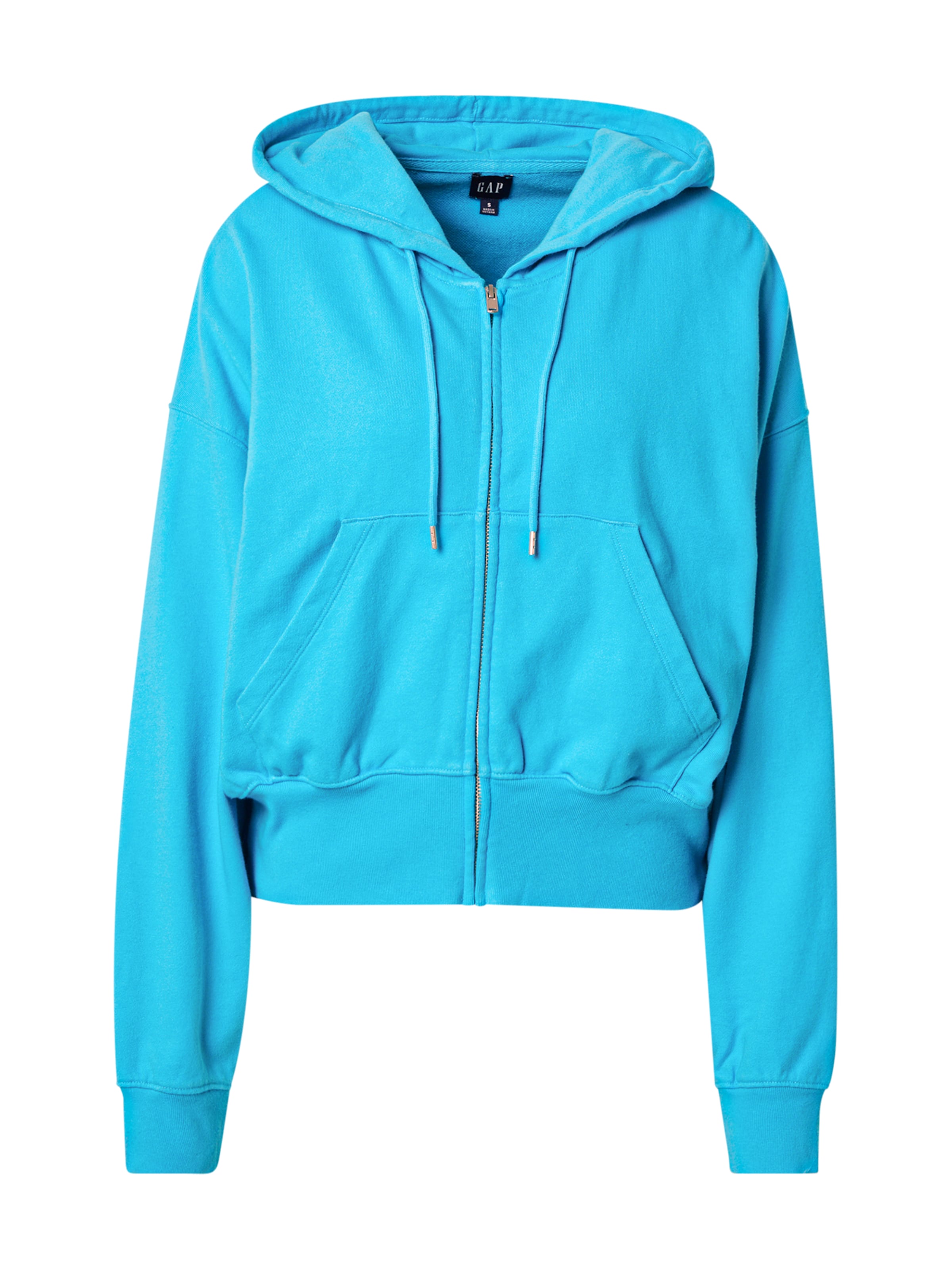 GAP Tepláková bunda - Modrá: predná strana