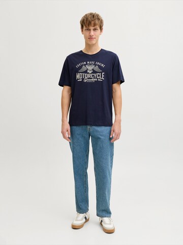 JJ Rebel Majica 'JREBMATHEO' | modra barva