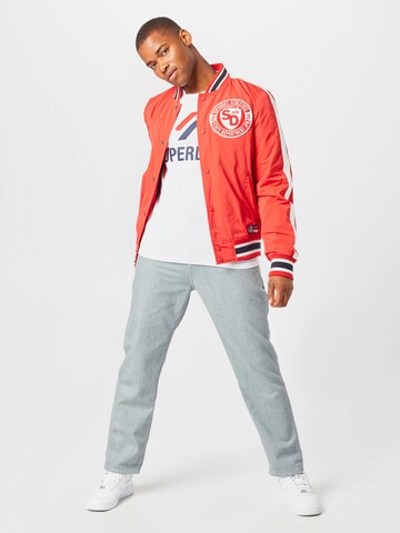 Superdry Between-Season Jacket in Red