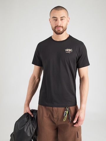ALPHA INDUSTRIES Shirt in Zwart