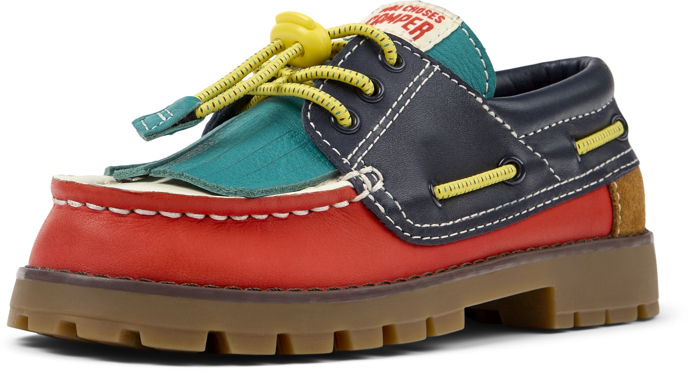 Scarpa bassa 'Bobo Choses' di CAMPER in colori misti: frontale