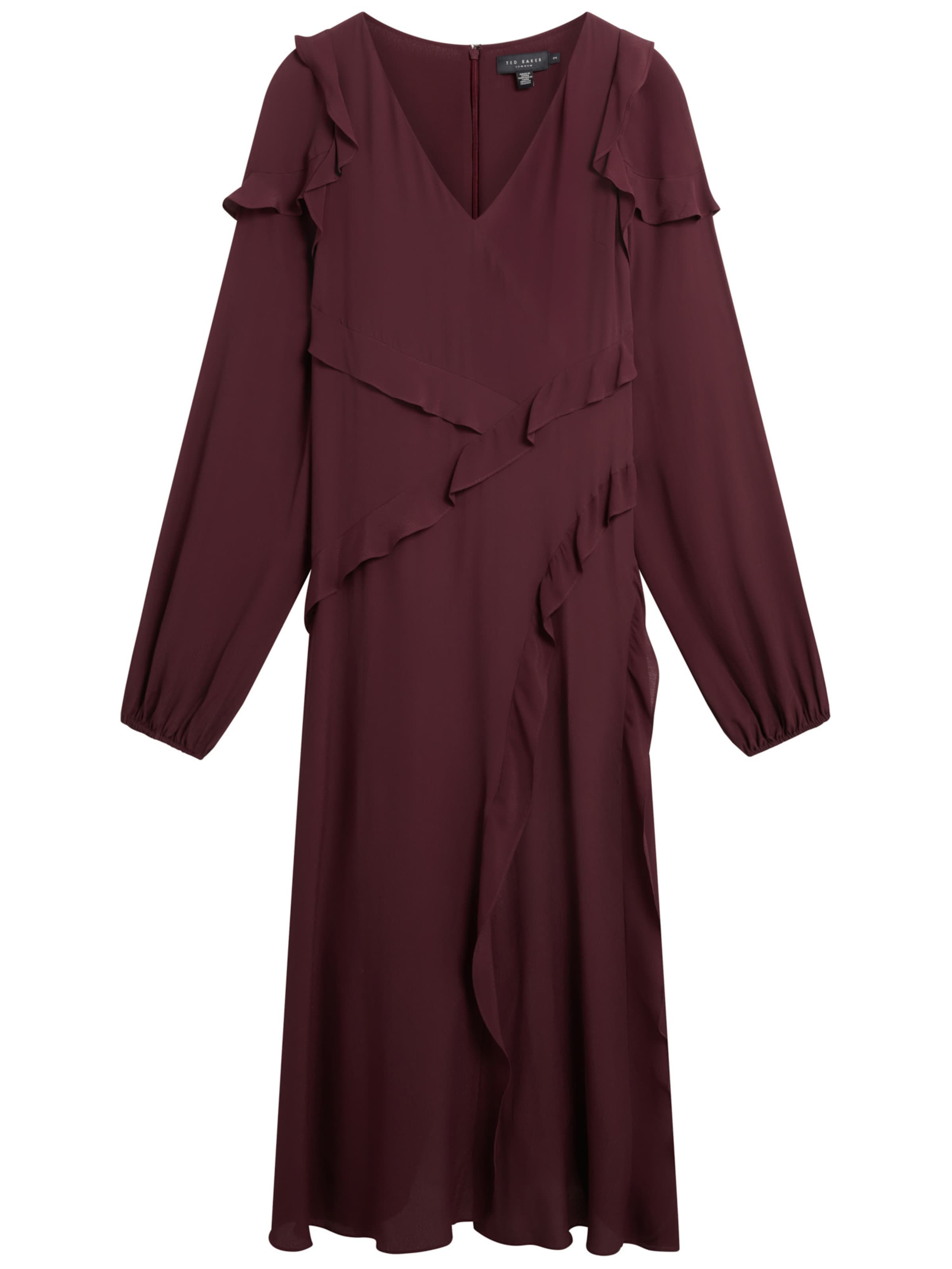 Ted Baker Kleid 'Truea' in 40 in aubergine, Produktansicht