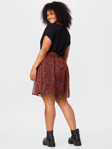 ABOUT YOU Curvy Skirt 'Lexa' in Red