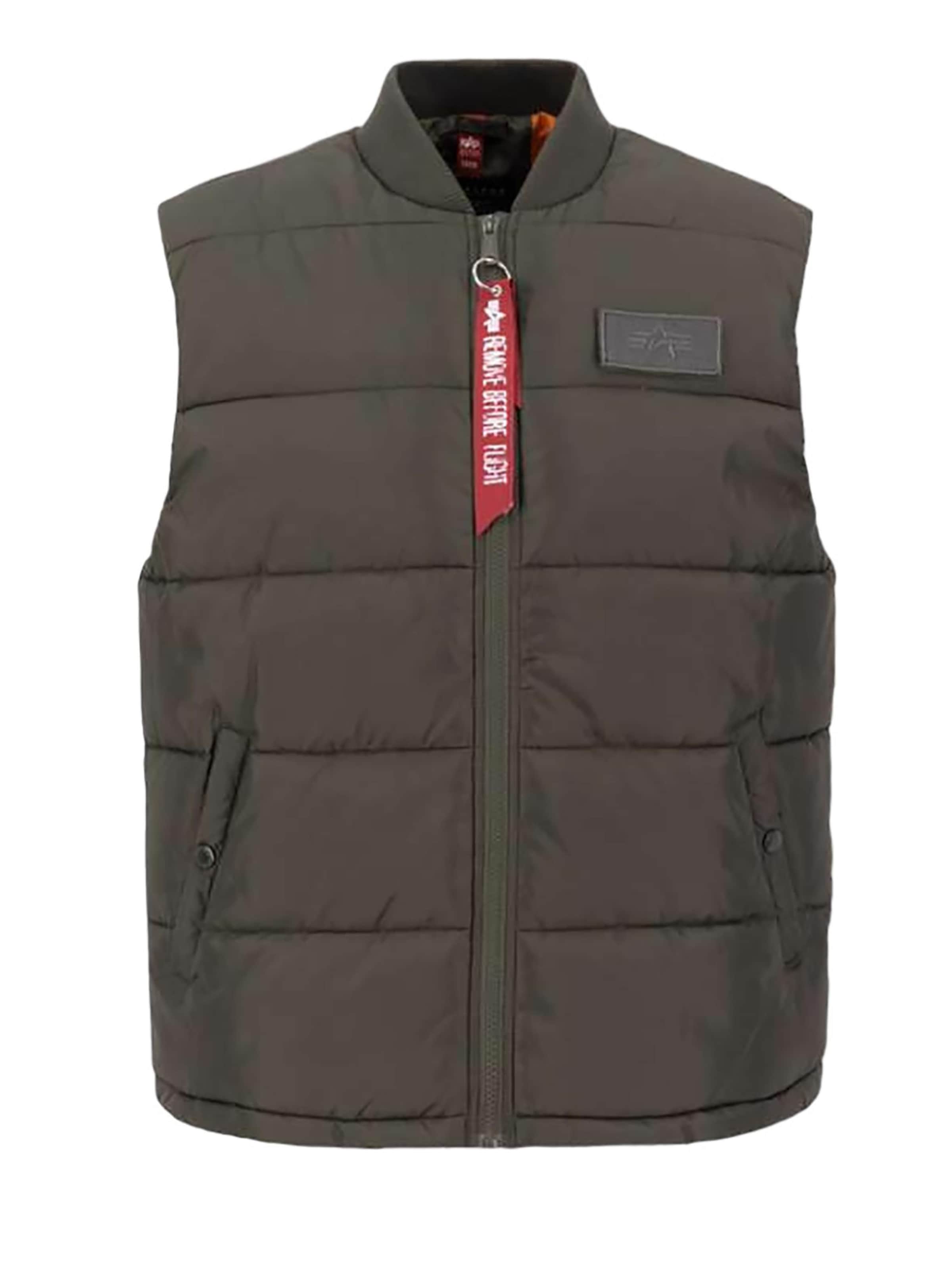 ALPHA INDUSTRIES Weste 'LW'‌‌‌‌ in oliv, Produktansicht