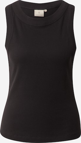 Peppercorn Top 'Dharma' in Schwarz: Vorderseite