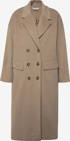 Studio Untold Between-Seasons Coat in Beige: front