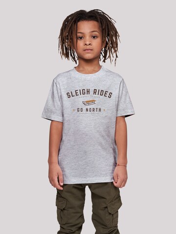 F4NT4STIC Shirt in Grey: front