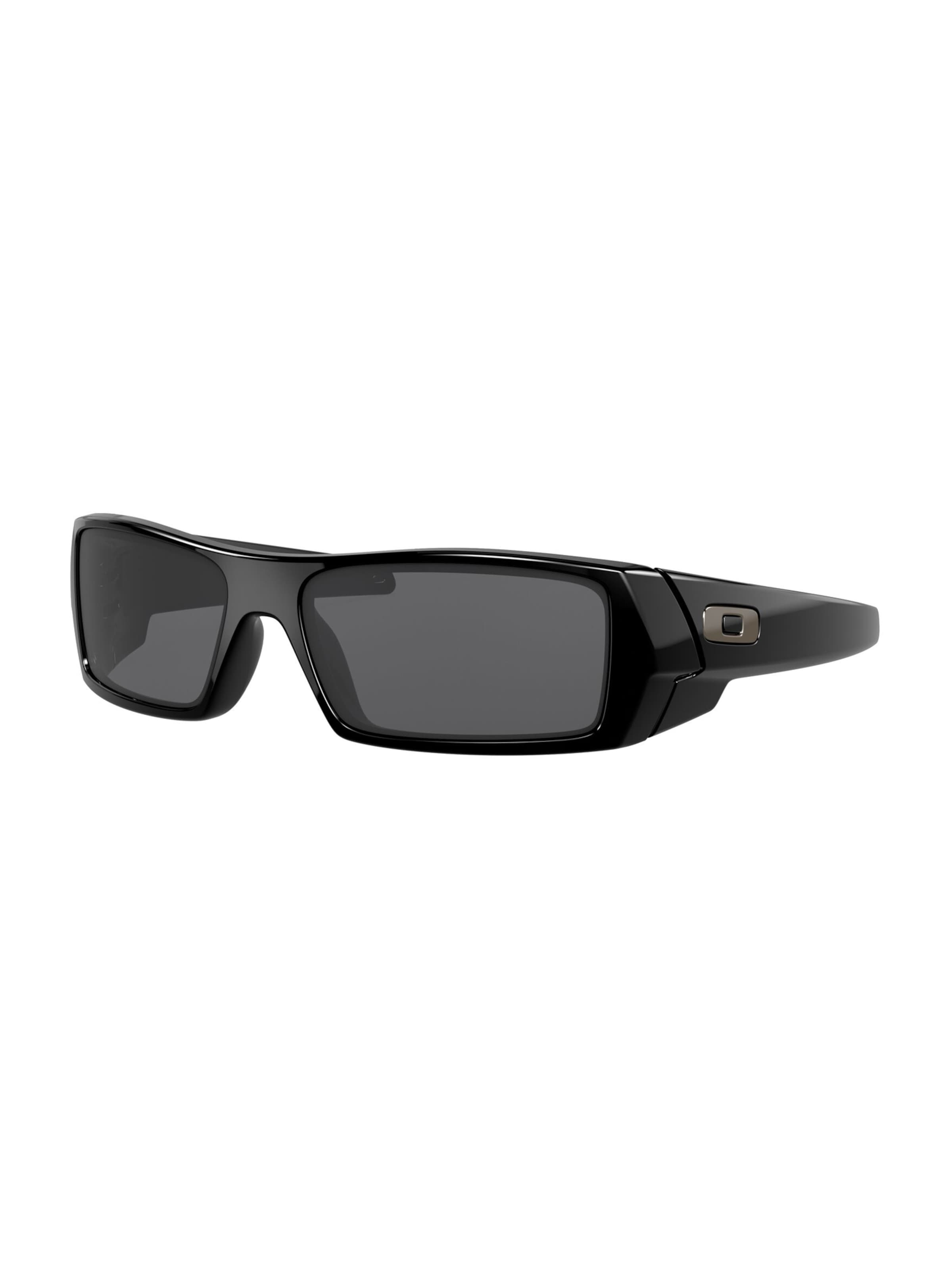 OAKLEY Sportzonnebril 'GASCAN' in Zwart: voorkant
