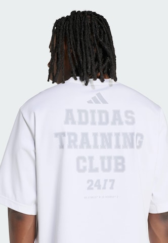 ADIDAS PERFORMANCE - Camiseta funcional 'D4T PrimeLift' en blanco