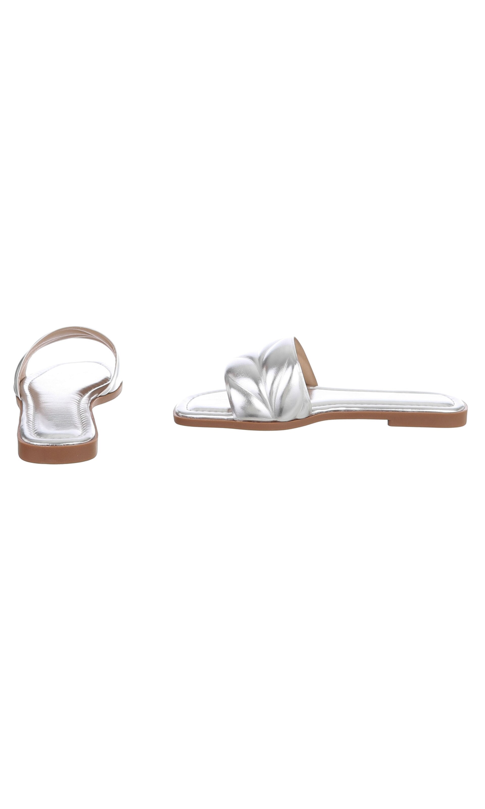 Ital-Design Mules in Silver