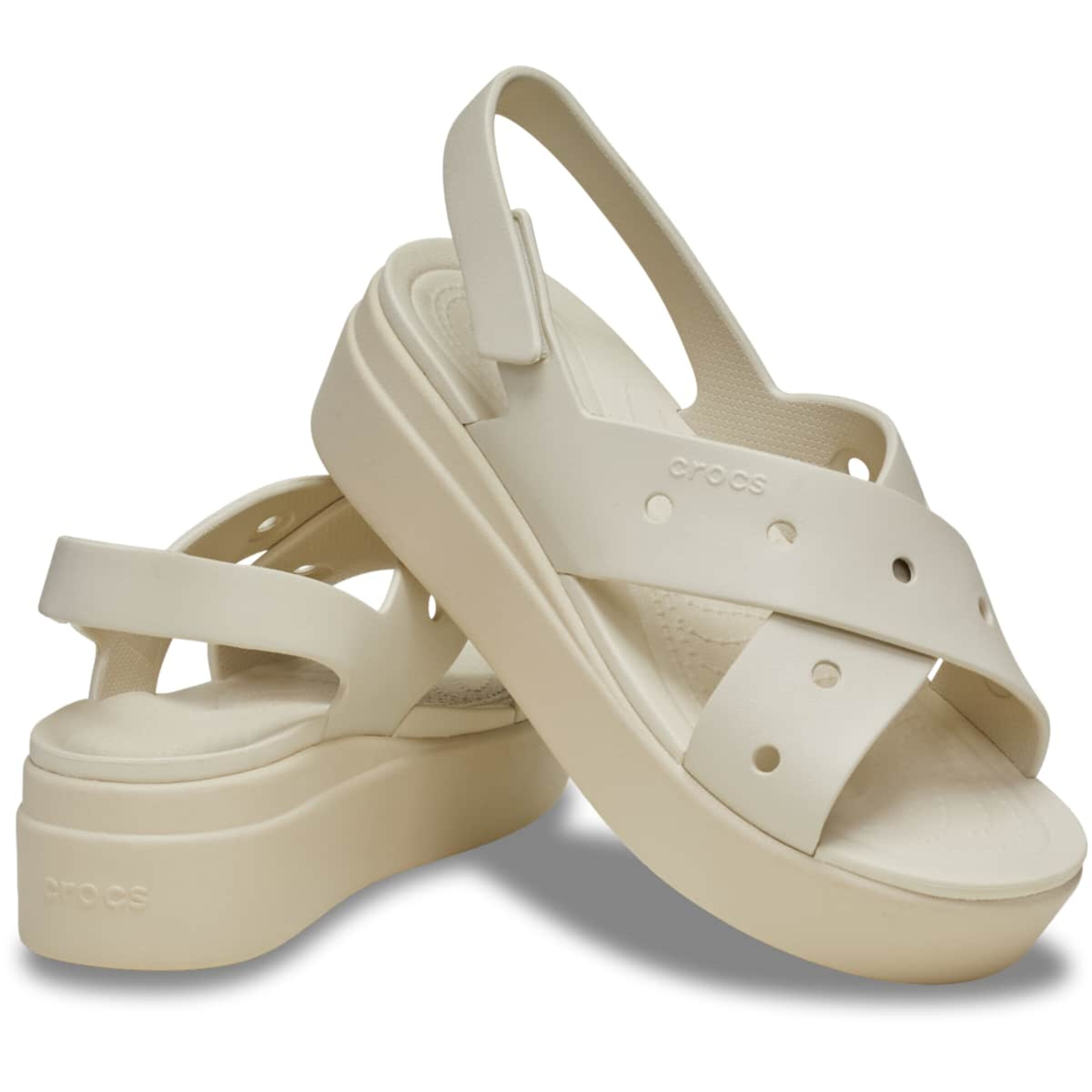 Crocs Σαμπό 'Brooklyn 4U' σε μπεζ