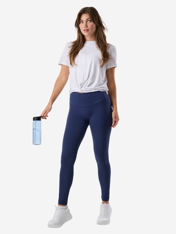 SWEDEMOUNT Skinny Sporthose 'Core'‌‌‌‌‌ in Blau