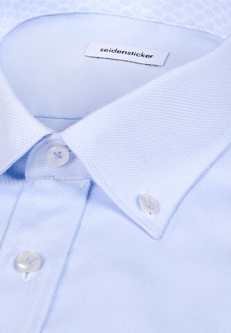Coupe regular Chemise business SEIDENSTICKER en bleu