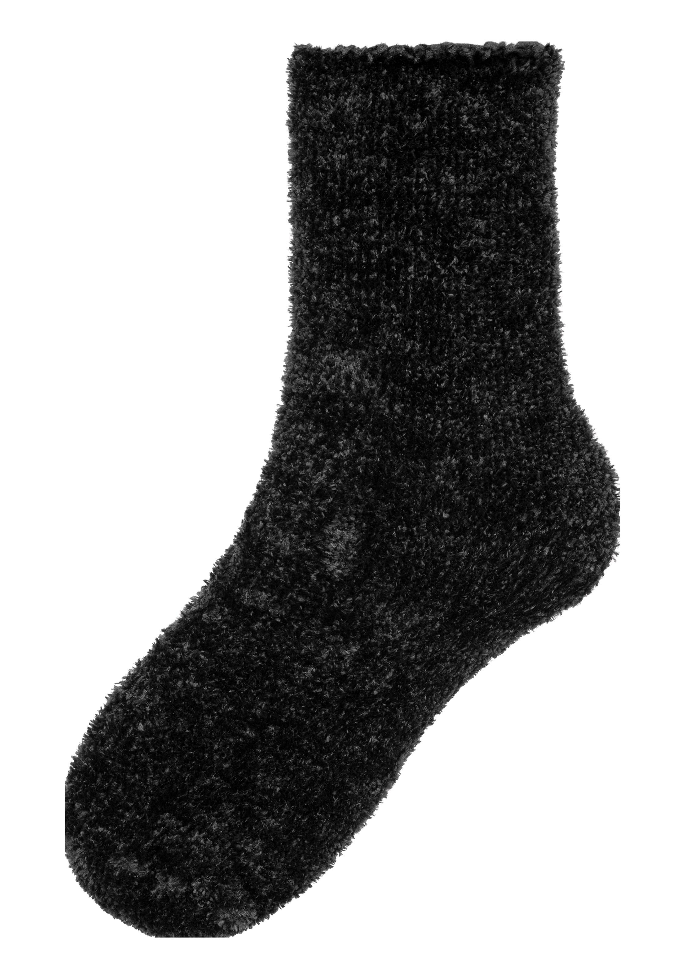 LAVANA Socks in Black: front