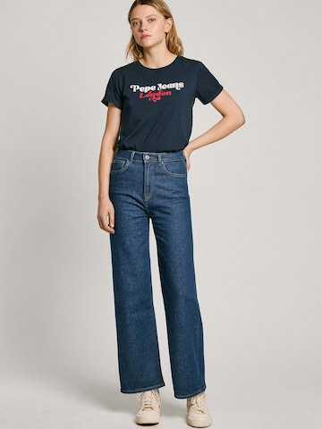 Pepe Jeans T-Shirt 'Olivia' in Blau
