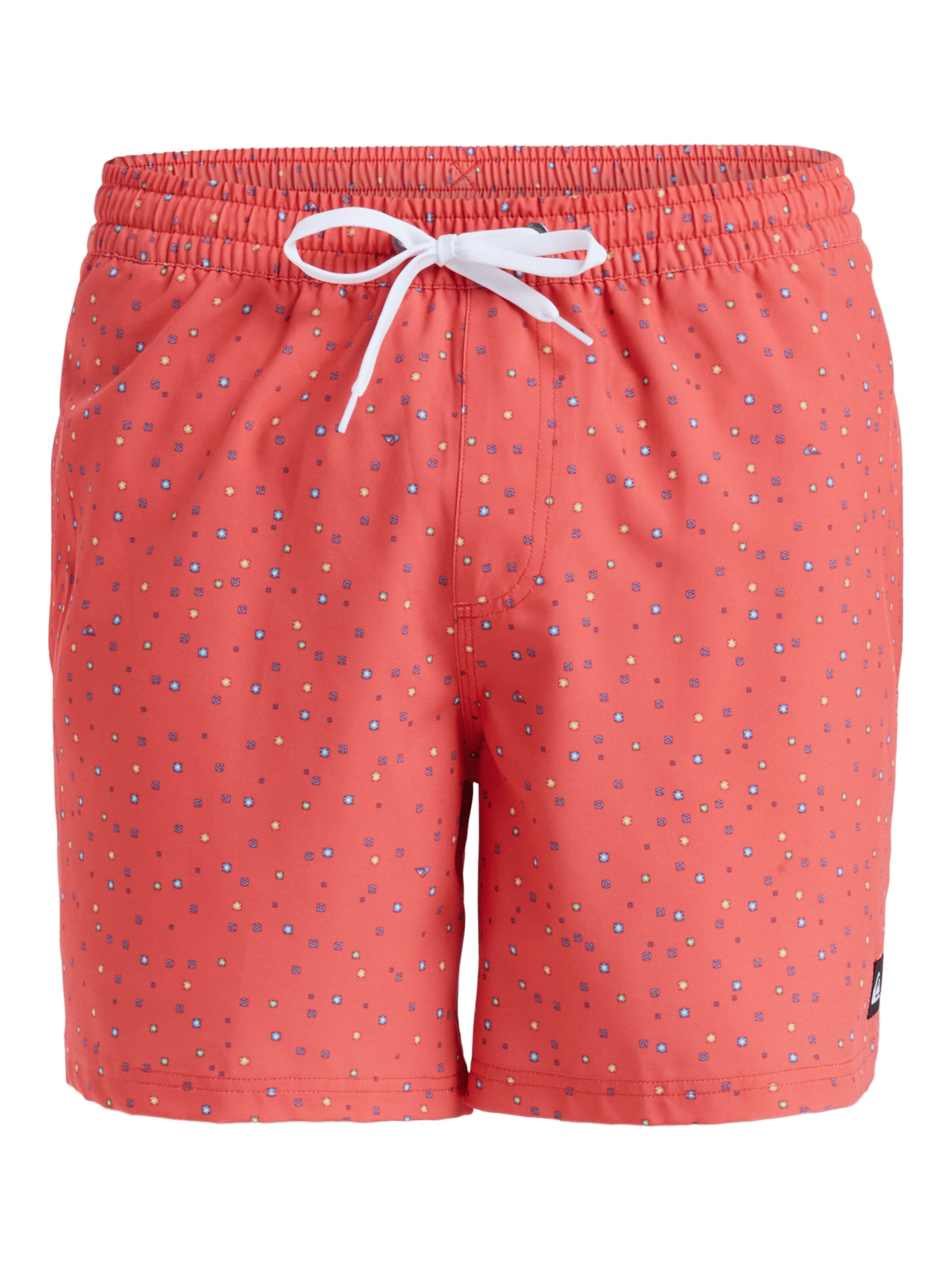Shorts de bain 'Surfsilk Straight 16' QUIKSILVER en orange : devant