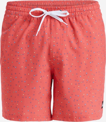 Shorts de bain 'Surfsilk Straight 16' QUIKSILVER en orange : devant