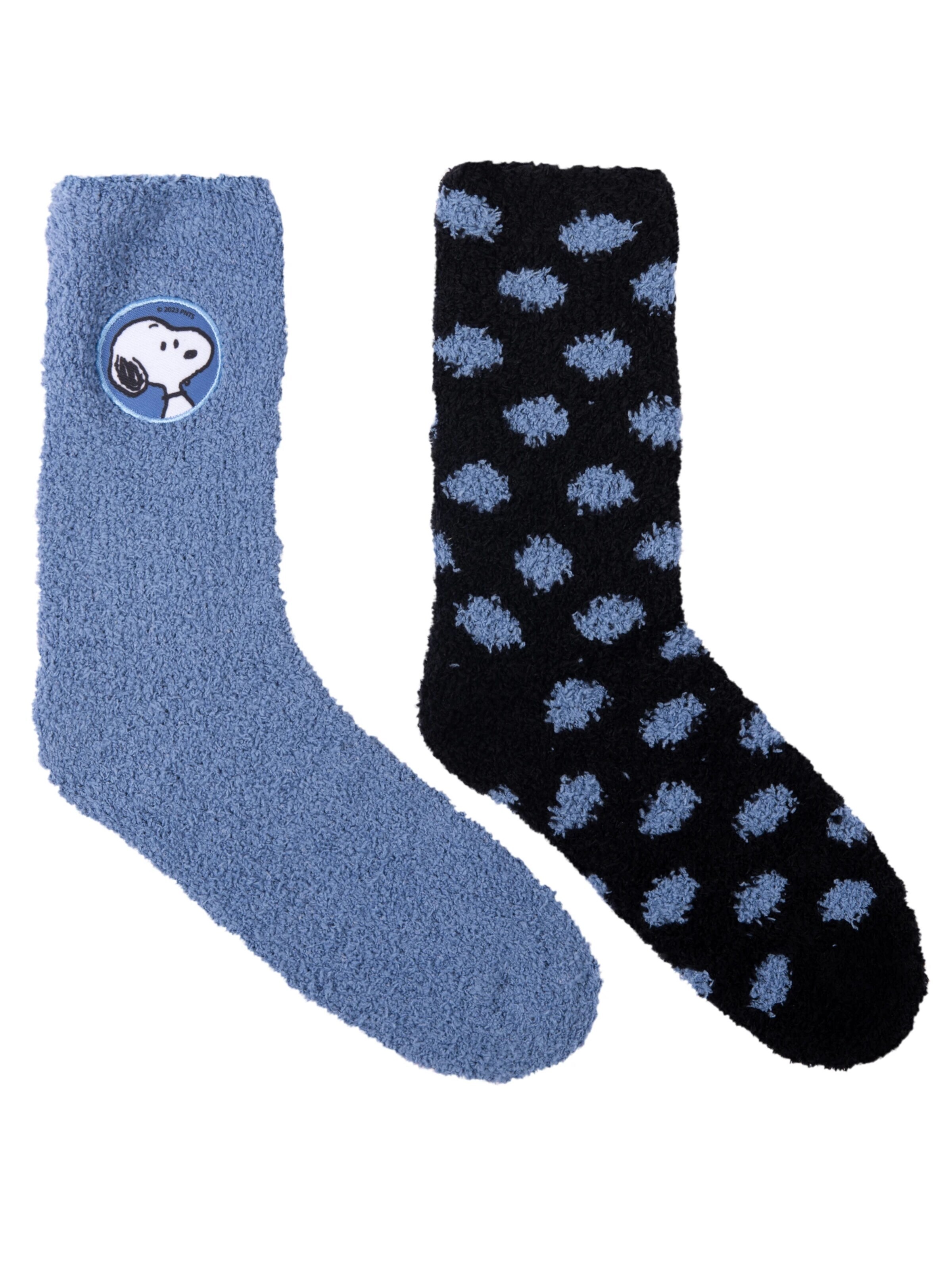 Snoopy & Die Peanuts Socks 'Kuschelsocken' in Mixed colours: front