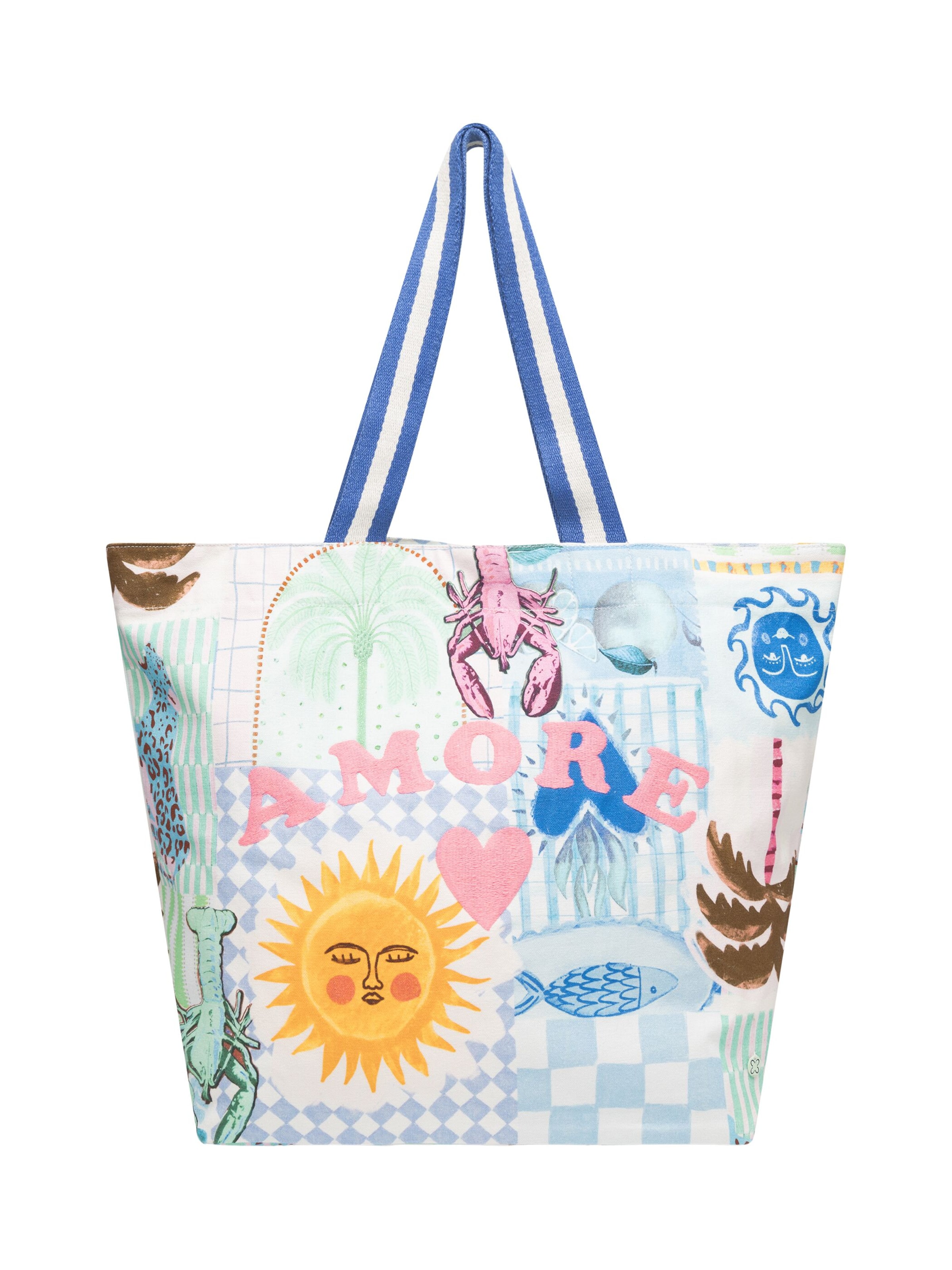 Cabas CODELLO en bleu : devant