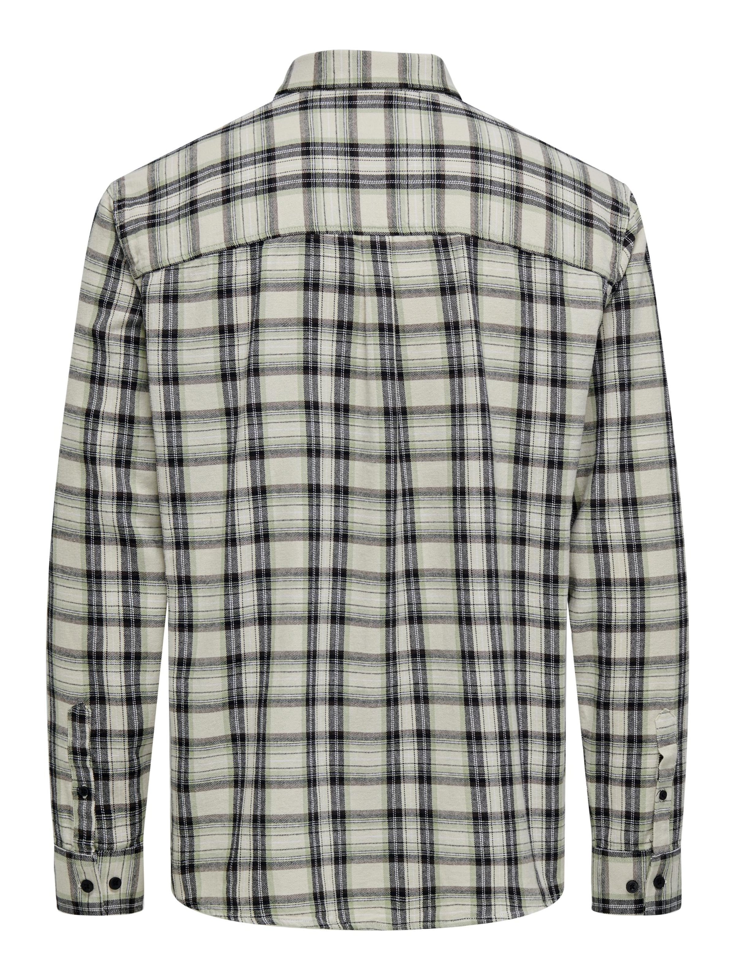 Coupe regular Chemise 'LESTER' Only & Sons en gris