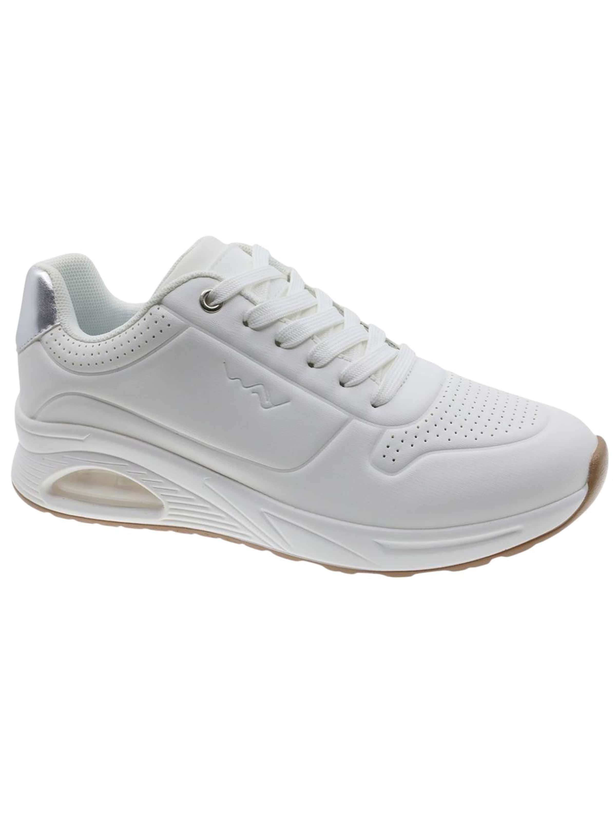 Baskets basses Beppi en blanc : devant