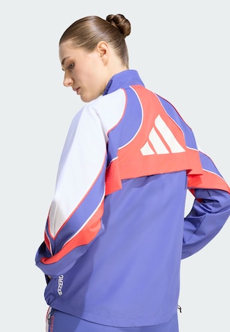 ADIDAS PERFORMANCE Trainingsjacke 'Adizero Archive' in Blau: Vorderseite