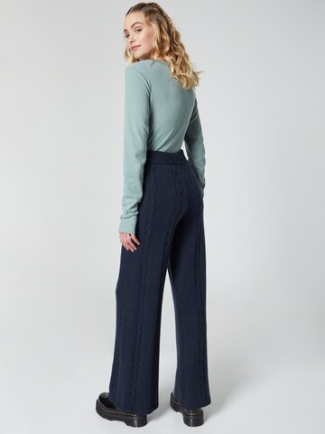 Wide Leg Pantalon 'Rosa' florence by mills exclusive for ABOUT YOU en bleu