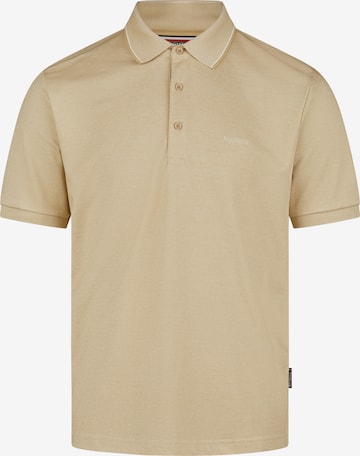 HECHTER PARIS Shirt 'Pique Easy Go' in Beige: Vorderseite