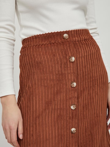 VILA Skirt 'Lock' in Brown