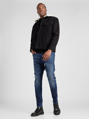 TOPMAN Between-season jacket 'Borg' in Black