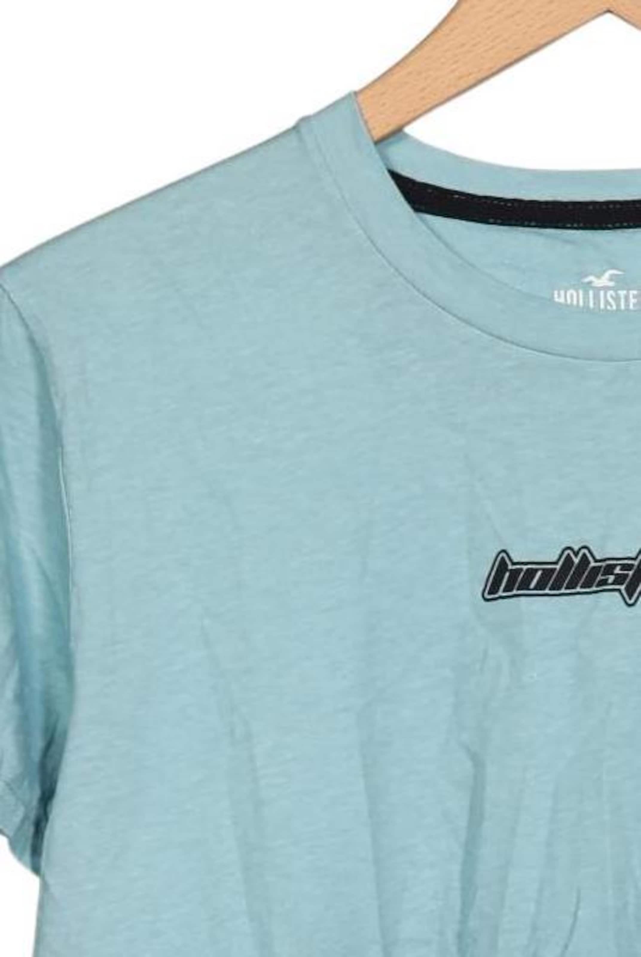 HOLLISTER Shirt in S in Blue