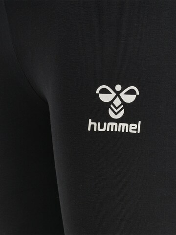 Hummel Skinny Sporthose 'Onze' in Schwarz