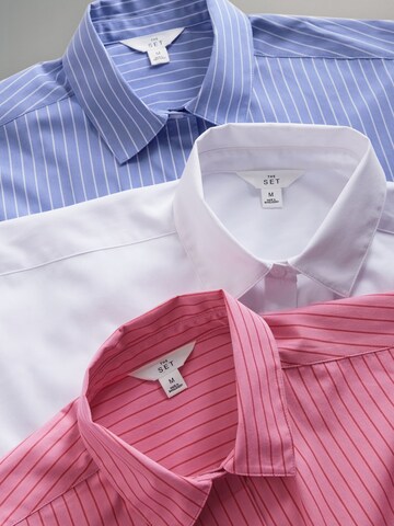 The Set Blouse in Blue