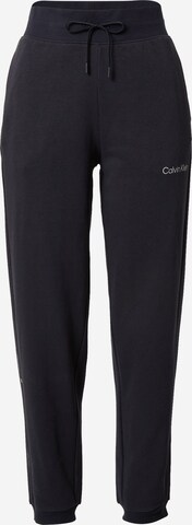 Pantalon Calvin Klein Sport en noir : devant