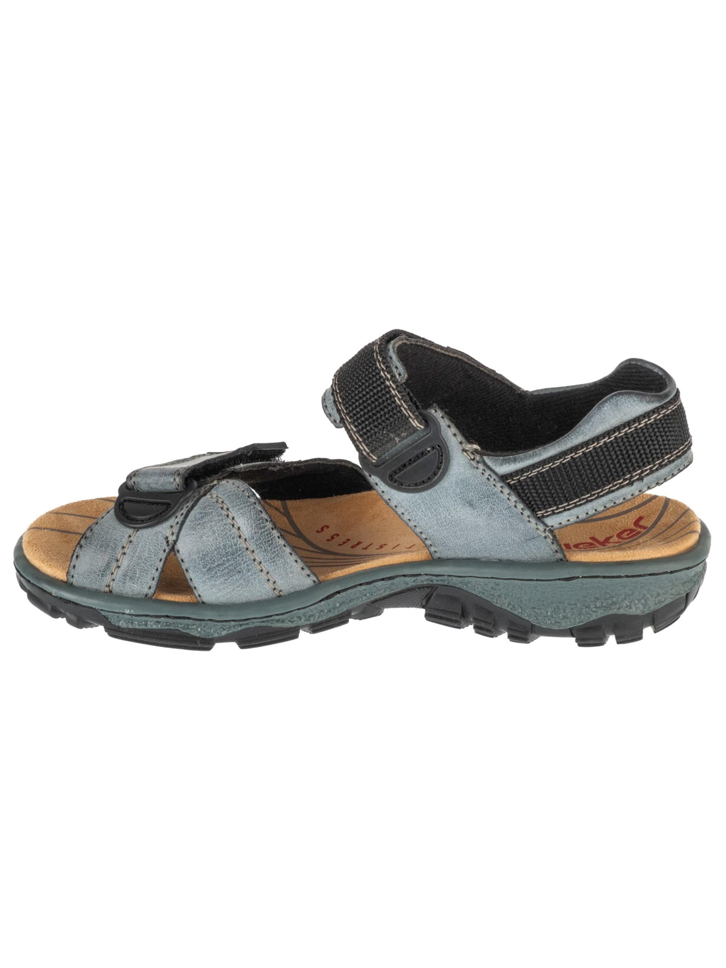 Sandales 'Rieker Sandals 68851' Rieker en bleu : devant