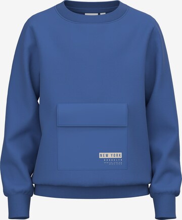 NAME IT Sweatshirt 'NINNE' i blå: forside