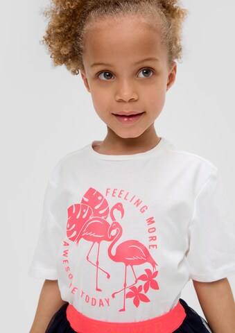 T-Shirt s.Oliver en blanc