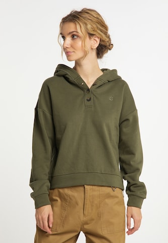 DreiMaster VintageSweater majica - zelena boja: prednji dio