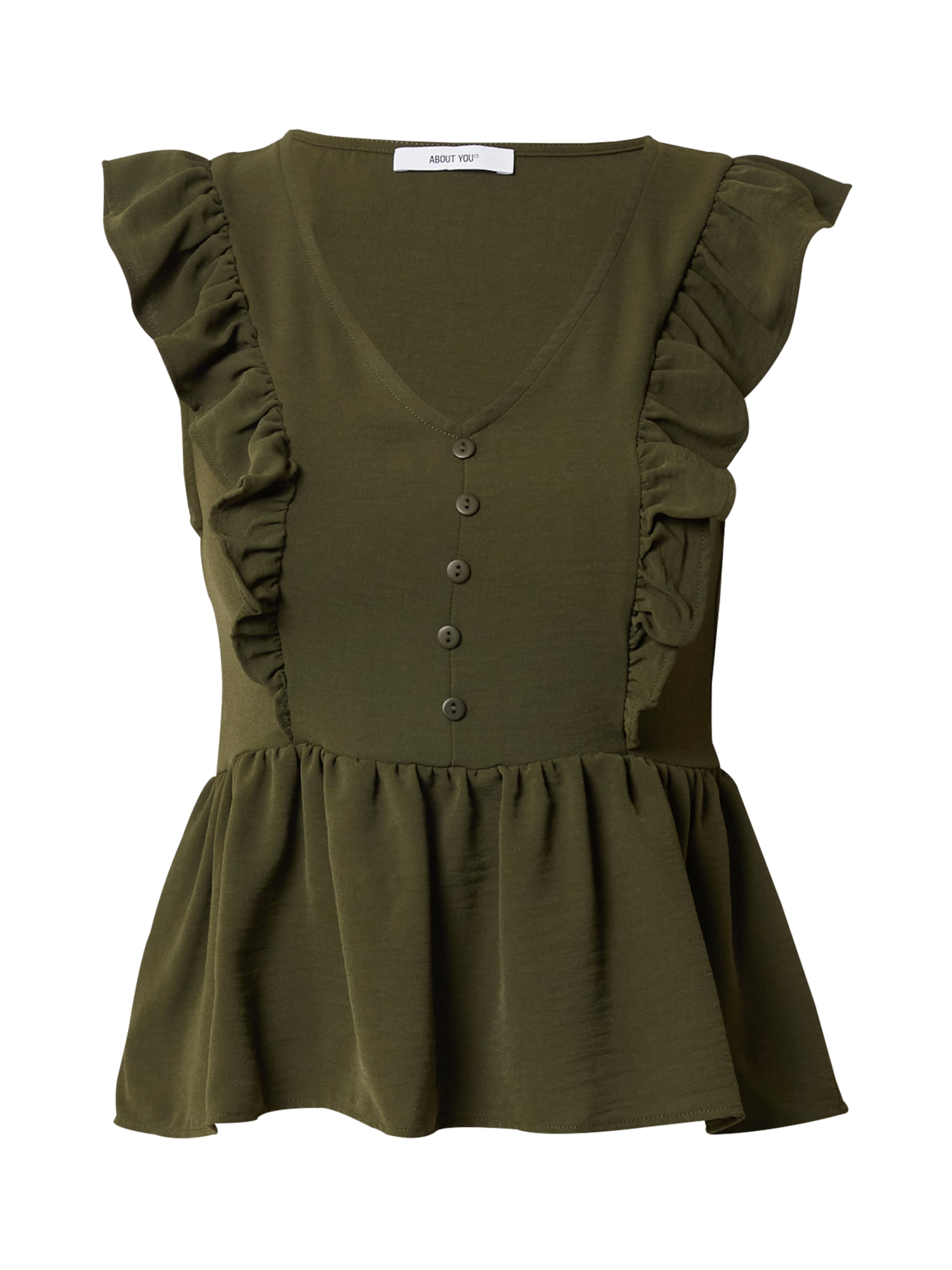 ABOUT YOU Shirt 'Clara' in Green: front