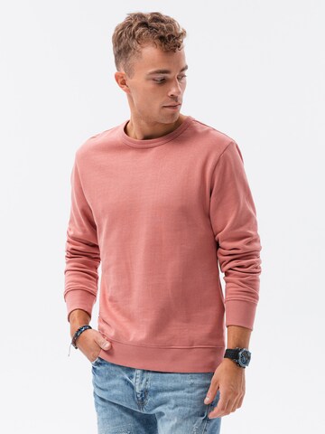 Ombre Sweatshirt 'B1146' in Pink: front