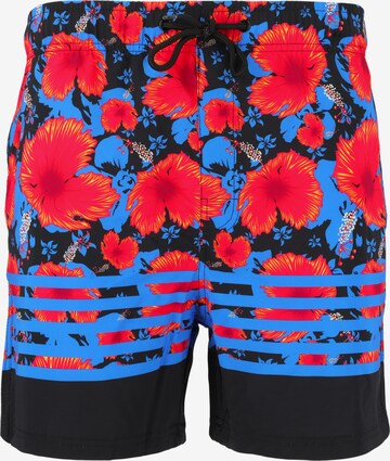 Cruz Zwemshorts 'Toby' in Rood: voorkant